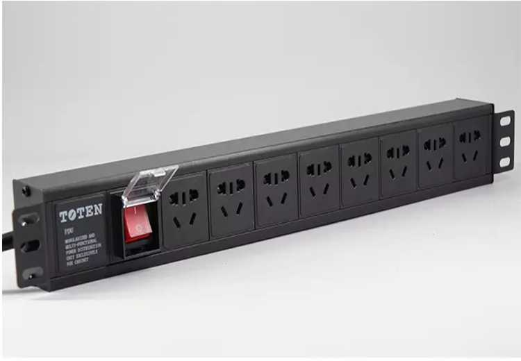 （TOTEN）PDU 图腾机柜PDU-8位PDU 国标8位10A 